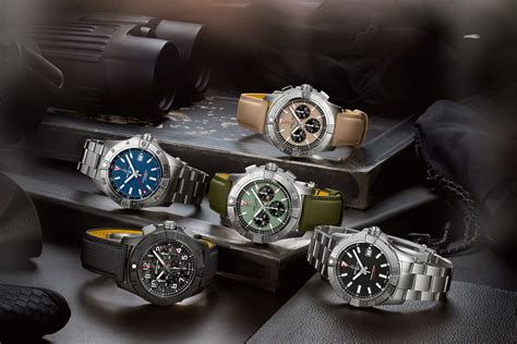 collection of breitling bracelets chronocentric